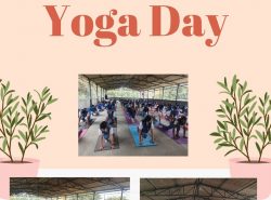 Yoga day poster illustration