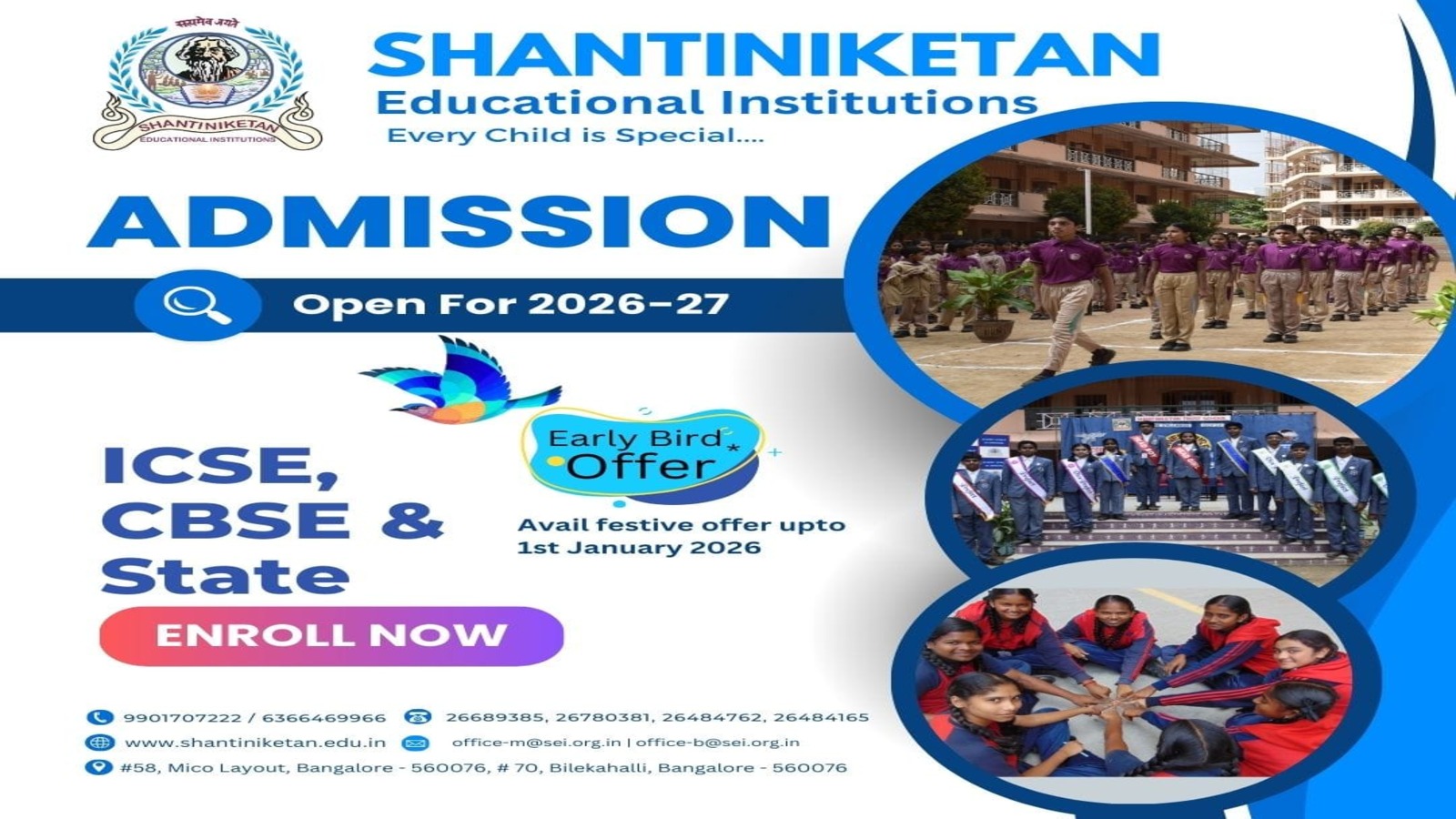 Admission Open
