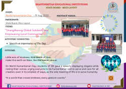 13. World Humanitarian Day