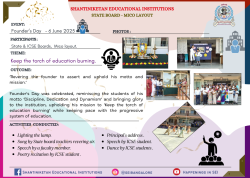 Founder's day